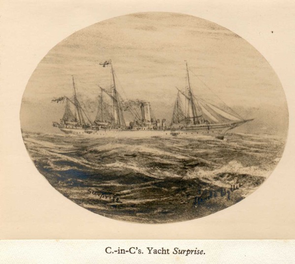 C-in-C's Yacht Surprise